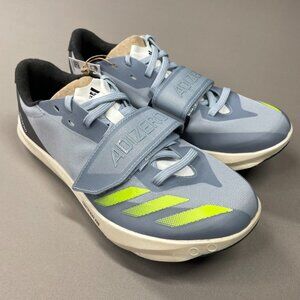 NEW Adidas Adizero Cleats Mens 6 Womens 7 blue track shoes athletic running